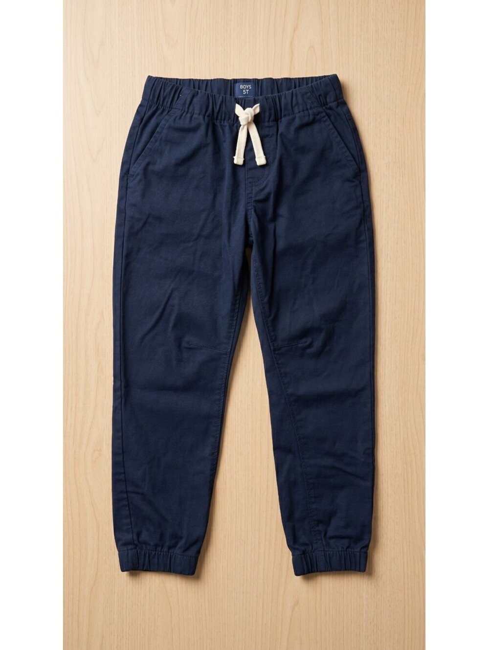 Cat & Jack Boys' Navy Blue Jogger Pants with Elastic Waistband and Drawstring/5t